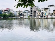 Siêu phẩm mặt hồ Bồ Đề, 100m x 7 tầng, mặt tiền 5.8m, thang máy,