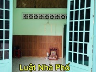 NHÀ TRỆT LỬNG HẺM NHỰA XE HƠI NGUYỄN THỊ BÚP 55M², GẦN CHỢ CÂY THỊ