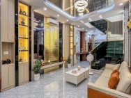 GIÁ TỐT NHẤT THỜI ĐIỂM NÀY – Nhà 1 Trệt 2 Lầu 4x30 – Full Nội Thất – Sân Sau Rộng 