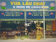 Sang quán Làng Đại Học Dĩ An bên hông ký túc xá B đại học quốc gia