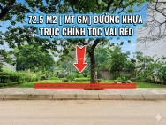 100M2 [ Mặt tiền 6M] ĐƯỜNG NHỰA TRỤC CHÍNH TĐC VAI RÉO