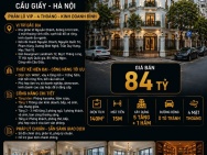 BÁN BIỆT THỰ NGUYỄN CHÁNH - CẦU GIẤY - PHÂN LÔ VIP, 4 THOÁNG, KINH