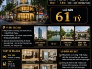 BÁN TÒA APARTMENT MẶT PHỐ BƯỞI - BA ĐÌNH - DT 180 TR/TH - 90M2 - 9