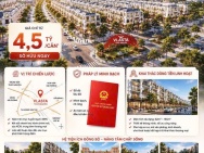 Siêu sốc chỉ  từ 4,5 tỷ sở hữu ngay nhà phố VLASTA  – đón đầu làn