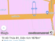 Bán đất MT đường Cầu Mên Xã Bình An Long Thành 1678m2, giá 15,1 tỷ