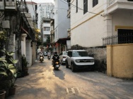 bán nhà Hồng Tiến, 54m x 5 tầng, ngõ thông, full nội thất, ôtô vào