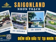 Saigonland Cần bán nền Nhà Phố Khu Dân Cư Phước An Long Thọ Nhơn