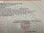 Bán đất đường Vĩnh Phú 38, phường Lái Thiêu, TP. Hồ Chí Minh, DT