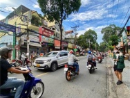 Mặt tiền Lê Văn Thọ P11 ngay CV Làng Hoa. Nhà 3 Tầng DT 4x24m. HĐT