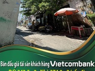 Bán đấu giá tài sản khách hàng Vietcombank, đất 342,5m2, giá 12 tỷ