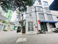 Nhà 3 mặt tiền, ngang khủng 8mx18.5m, 5 tầng, P.4, Tân Bình, 31 tỷ