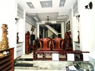 NGỘP BANK– 60m² 4 Tầng/4Pn HẺM XE HƠI THÔNG P.8 Gò Vấp! Nhỉnh 6xTỷ