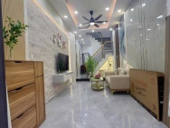 Bán nhà hẻm Lạc Long Quân, phường 8, Tân Bình (3,7*12) 4 tầng mới