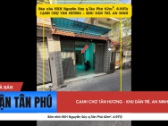 Bán nhà HXH Nguyễn Súy q.Tân Phú 62m², 6.59Tỷ - CẠNH CHỢ TÂN HƯƠNG