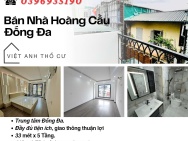 Bán nhà Phố Hoàng Cầu, Trung Tâm Quận, Bạt Ngàn TIện Ích, 33mx5T,