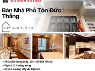 Bán nhà Phố Tôn Đức Thắng, Ngõ Ô Tô, 7 Tầng, Nội Thất Tiền Tỷ, 