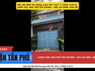 Bán nhà HXH Tân Hương q.Tân Phú 72m², 2TẦNG,6.39 Tỷ - CẠNH CHỢ, NHÀ
