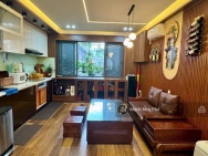 BIỆT THỰ LÊ VĂN THỌ P9 GÒ VẤP 6 TẦNG THANG MÁY FULL NỘI THẤT GỖ CAO