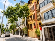 BÁN NHÀ PHẠM TUẤN TÀI, Ô TÔ TRÁNH, VỈA HÈ, MẶT TIỀN 8M, KINH DOANH