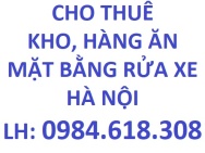 cho thuê giá rẻ biệt thự thô làm hàng ăn, rửa xe, kho tại mỹ đình