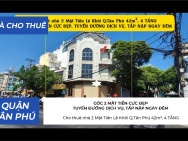 Cho thuê nhà 2 Mặt Tiền Lê Khôi Q.Tân Phú 42m²,4TẦNG, 25Triệu