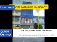 Cho thuê Tòa Nhà Lê Trọng Tấn Q.Tân Phú 96m²,5TẦNG, NGANG 6M,