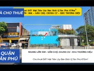 Cho thuê ĐẤT Mặt Tiền Lũy Bán Bích Q.Tân Phú 670m² NGANG 10M,