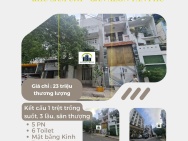 GẤP- Cho thuê nhà  Mặt Tiền NB Tân Quý 81m2, 3Lầu+ST, 23 Triệu-GẦN
