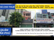Cho thuê nhà Mặt Tiền Tân Kỳ Tân Quý q.Tân Phú 120m²,3TẦNG,