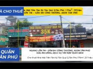Cho thuê Nhà Mặt Tiền Tân Kỳ Tân Quý Q.Tân Phú 175m²,NGANG 7M,