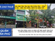 Cho thuê nhà Mặt Tiền Tân Sơn Nhì q.Tân Phú 95m² - NGANG 5M -