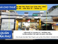 Cho thuê nhà Mặt Tiền Thạch Lam q.Tân Phú 160m², NGANG 8M, GẦN