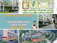 Shophouse có sẵn hợp đồng thuê đến năm 2028. Thu gần 2 tỷ/năm. Mua