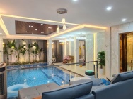 Bán Villa Nguyễn Tri Phương 244,3m2, 8PN,  hầm gara, hồ bơi, giá
