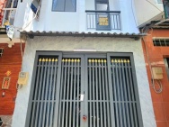 Gần Chợ–Hẻm 3.5m Thông 27m² (3.2x8,4)–2Tầng Mới 100%–Ở Ngay Nhỉnh 3