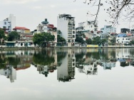 nhà đẹp Bồ Đề, lô góc, view hồ, vỉa hè, ôtô dừng đỗ ngày đêm