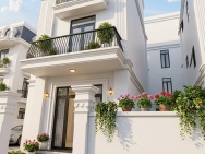 BÁN BIỆT THỰ XÂY THÔ PHƯỜNG VIỆT HƯNG - 77M2 - 3 MẶT THOÁNG - NHỈNH