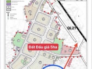 Nhanh chóng lô đất 100m2 gần Quốc Lộ 21, khu vực trung tâm Hòa Lạc.