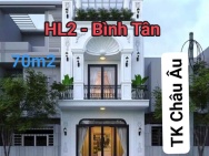 NHÀ MỚI HƯƠNG LỘ 2 - BÌNH TÂN - 3 TẦNG - 70M2 - 5 TỶ XÍU