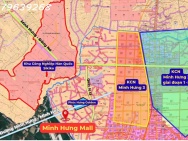 BÁN ĐẤT GIÁ RẺ-  CÓ THỔ CƯ- SỔ SẴN- GẦN KCN MINH HƯNG- GIÁ CHỈ TỪ
