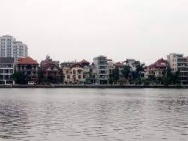 Bán nhà mặt Hồ Tây  phố Quảng An, Từ Hoa Quận Tây Hồ 373m²  mặt