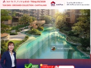 Orchard Collection - đầu tư căn hộ 2PN - rộng 101 m2 - dễ cho thuê,