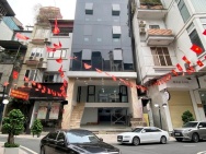 BÁN NHÀ TRUNG HÒA, TÒA BUILDING MẶT PHỐ, 80M, MẶT TIỀN 5M, CHỈ