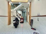 NHÀ ĐẸP MỚI XÂY 4 TẤM HOÀN CÔNG CHUẨN CHỈNH - 38M2 - HẺM Ô TÔ ÂU CƠ