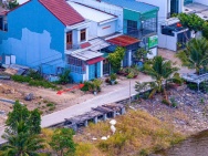 Đất lưng tựa núi— mặt view sông Tắc —Xã Vĩnh Thái (nay là Nam Nha