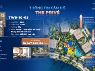 Bán căn hộ 2 PN dự án The Prive trung tâm quận 2 view ba mặt giáp