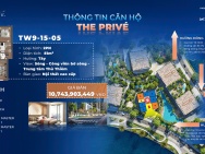 BÁN CĂN HỘ 2PN THE PRIVÉ – VIEW SÔNG & CÔNG VIÊN BỜ SÔNG THỦ THIÊM