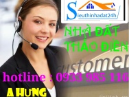 Bán gấp lô Đất đẹp  2 mặt tiền khu xây cao tầng Thảo Điền Q2 TP Thủ