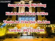 Sang Nhượng Mặt Bằng Kinh Doanh VTech CoFFee tại Thuận An. Trâu