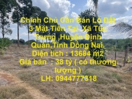 Chính Chủ Cần Bán Lô Đất 3 Mặt Tiền Tại  Xã Túc Trưng ,Huyện Định